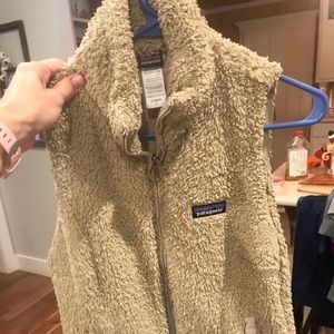 Vest Patagonia tan color small